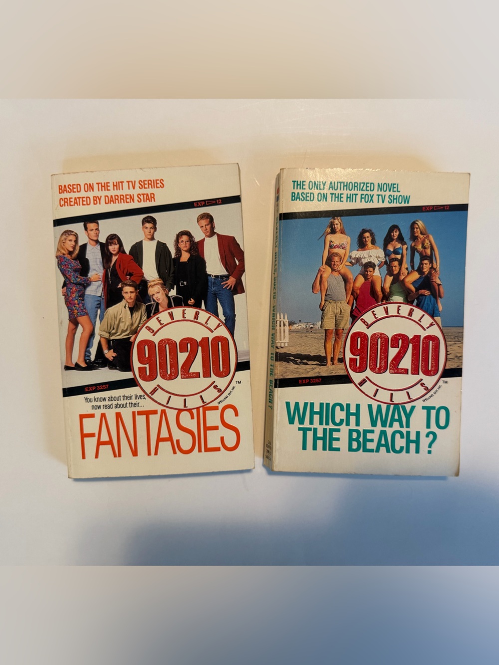 2 Vintage Beverly Hills 90210 Books